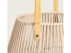 Lámpara de Mesa Cuerda Bris Diantha Beige