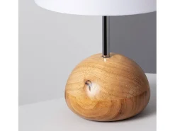 Lámpara de Mesa de Madera Gulbi Natural
