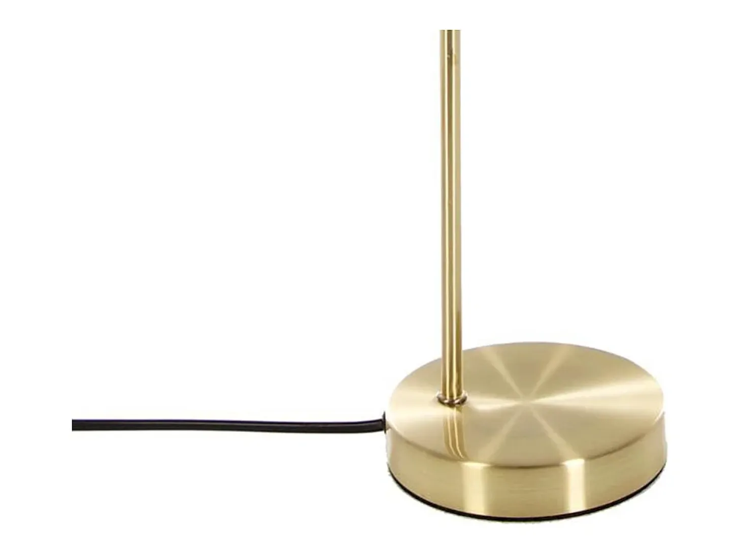 Lámpara de mesa de metal