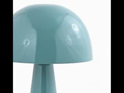 Lámpara de mesa de metal azul claro - Livia