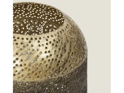 Lámpara de Mesa de Metal Aerba Dorado