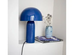 Lámpara de mesa de metal azul oscuro - Joy