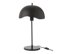 Lámpara de mesa de metal negro 30*30*56 cm