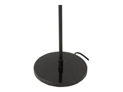 Lámpara de mesa de metal negro 30*30*56 cm