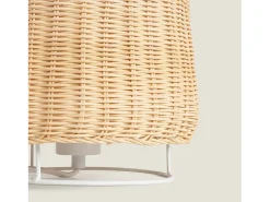 Lámpara de Mesa de Ratán Gondia Natural