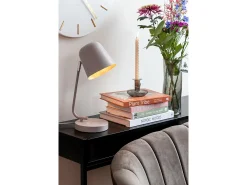 Lámpara de mesa Encantar - Gris cálido