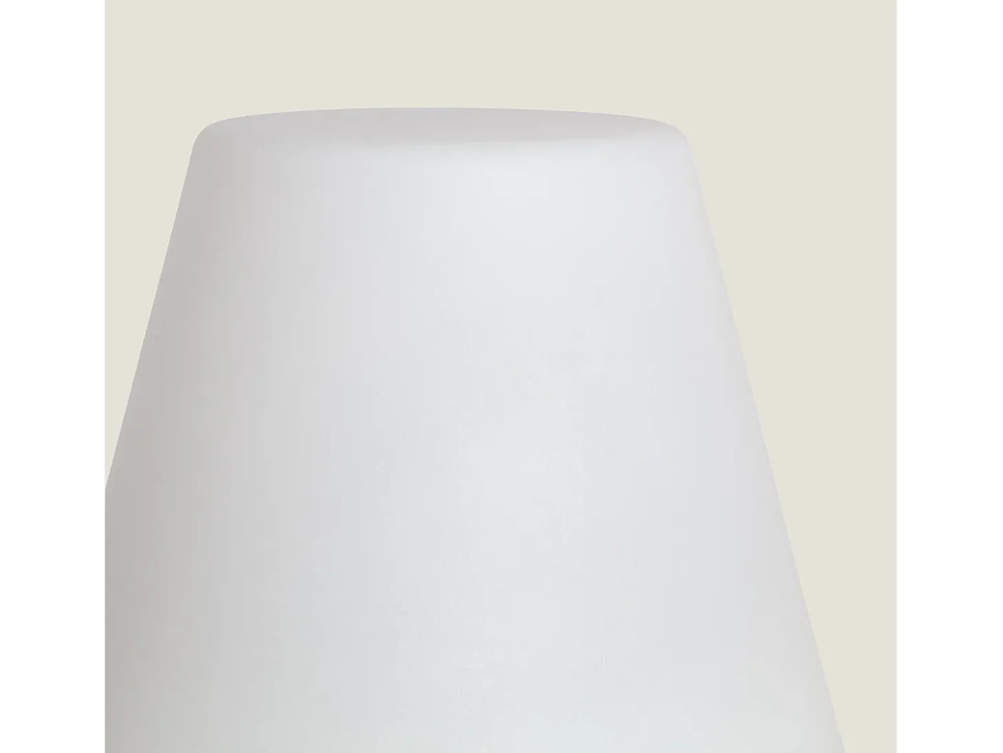 Lámpara de Mesa Exterior Solar LED de Aluminio Larso 3000K Blanco Cálido