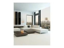 Lámpara de mesa FIRENZE estilo clásico - Alt. 64 cm - E27 60W- cable 2 metros - on&off - IP20 - acero y blanco