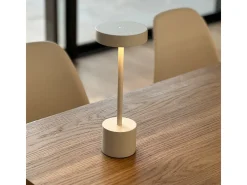 Lámpara de mesa inalámbrica ROBY WHITE
