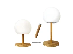Lámpara de mesa inalámbrica H28CM LUNY
