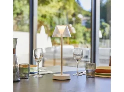 Lámpara de mesa inalámbrica H34CM BEVERLY