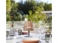 Lámpara de mesa inalámbrica H25CM BOHEME