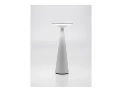 Lámpara de mesa LED Dama Bianca con entrada USB y función powerbank