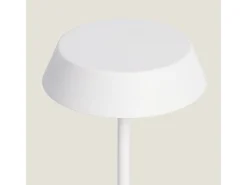 Lámpara de Mesa LED Metal Inalámbrica para Exterior Ula Blanco
