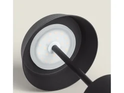 Lámpara de Mesa LED Metal Inalámbrica para Exterior Ula Negro