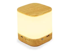 Lámpara de mesa LED NETTLIFE batería de 1800 mAh táctil regulable 3000-6500K recargable por USB con 3 temperaturas de color y función de temporización