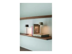 Lámpara de mesa LED OFELIA PRO MICRO Azafrán Arena recargable y regulable