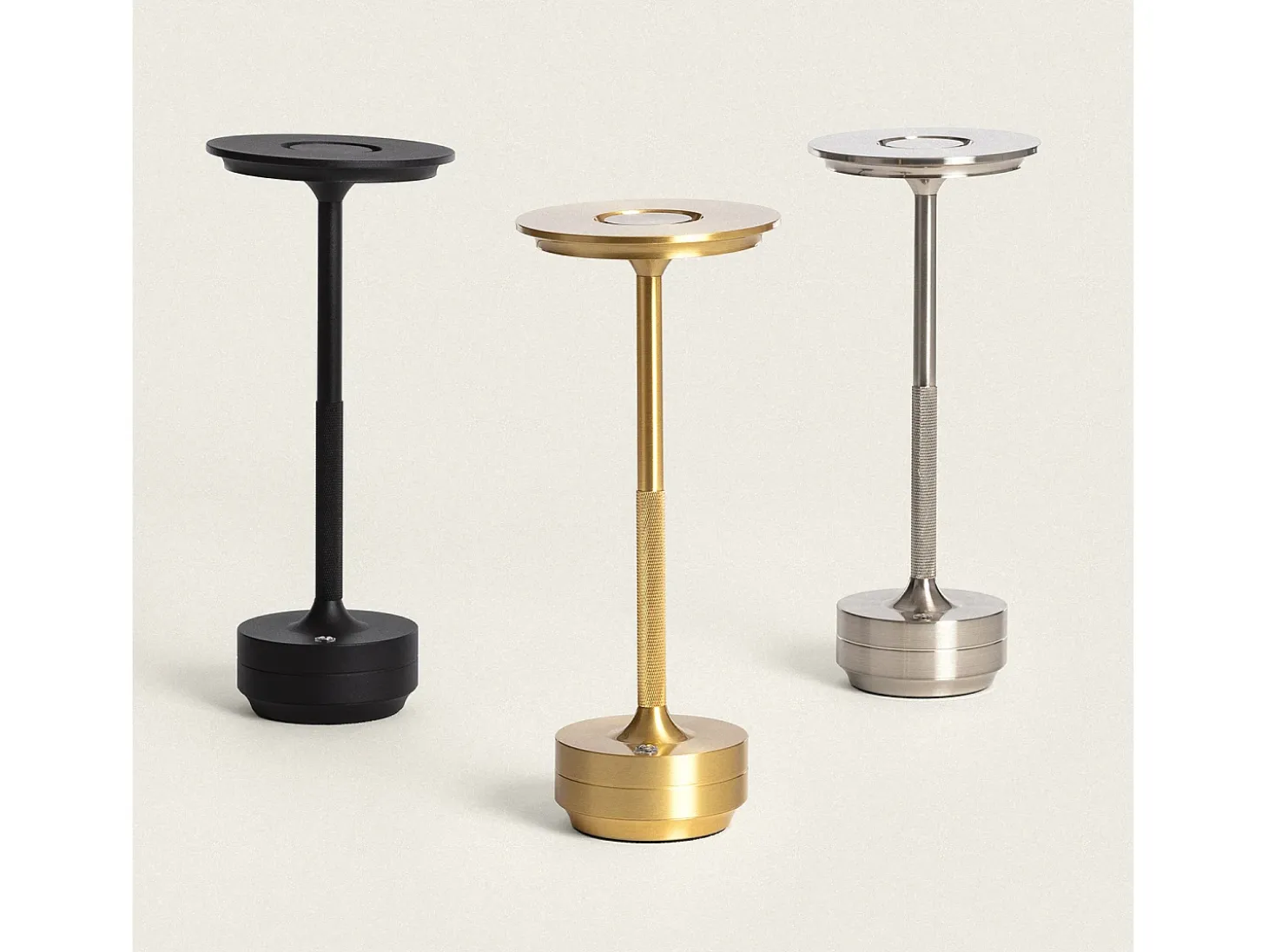 Lámpara de Mesa LED Portátil con Batería USB Recargable Astrid Dorado
