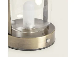 Lámpara de Mesa LED Portátil con Batería USB Recargable Olena Dorado