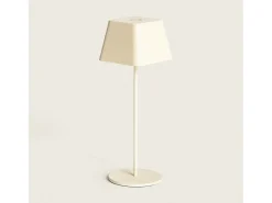 Lámpara de Mesa LED Portátil para Exterior Aluminio con Batería Recargable Willy Óxido