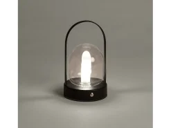 Lámpara de Mesa LED Portátil con Batería USB Recargable Olena Negro