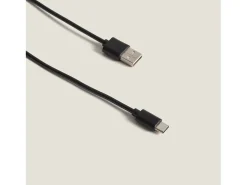 Lámpara de Mesa LED Portátil para Exterior Metal con Batería Recargable Jawania Negro