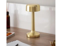 Lámpara de Mesa LED Portátil con Batería USB Recargable Ciara Dorado