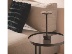 Lámpara de Mesa LED Portátil con Batería USB Recargable Astrid Negro
