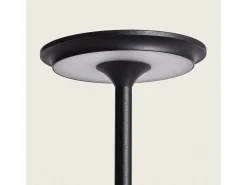 Lámpara de Mesa LED Portátil con Batería USB Recargable Astrid Negro