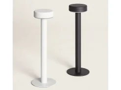 Lámpara de Mesa LED Portátil con Batería USB Recargable Bunza Negro