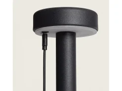 Lámpara de Mesa LED Portátil con Batería USB Recargable Bunza Negro