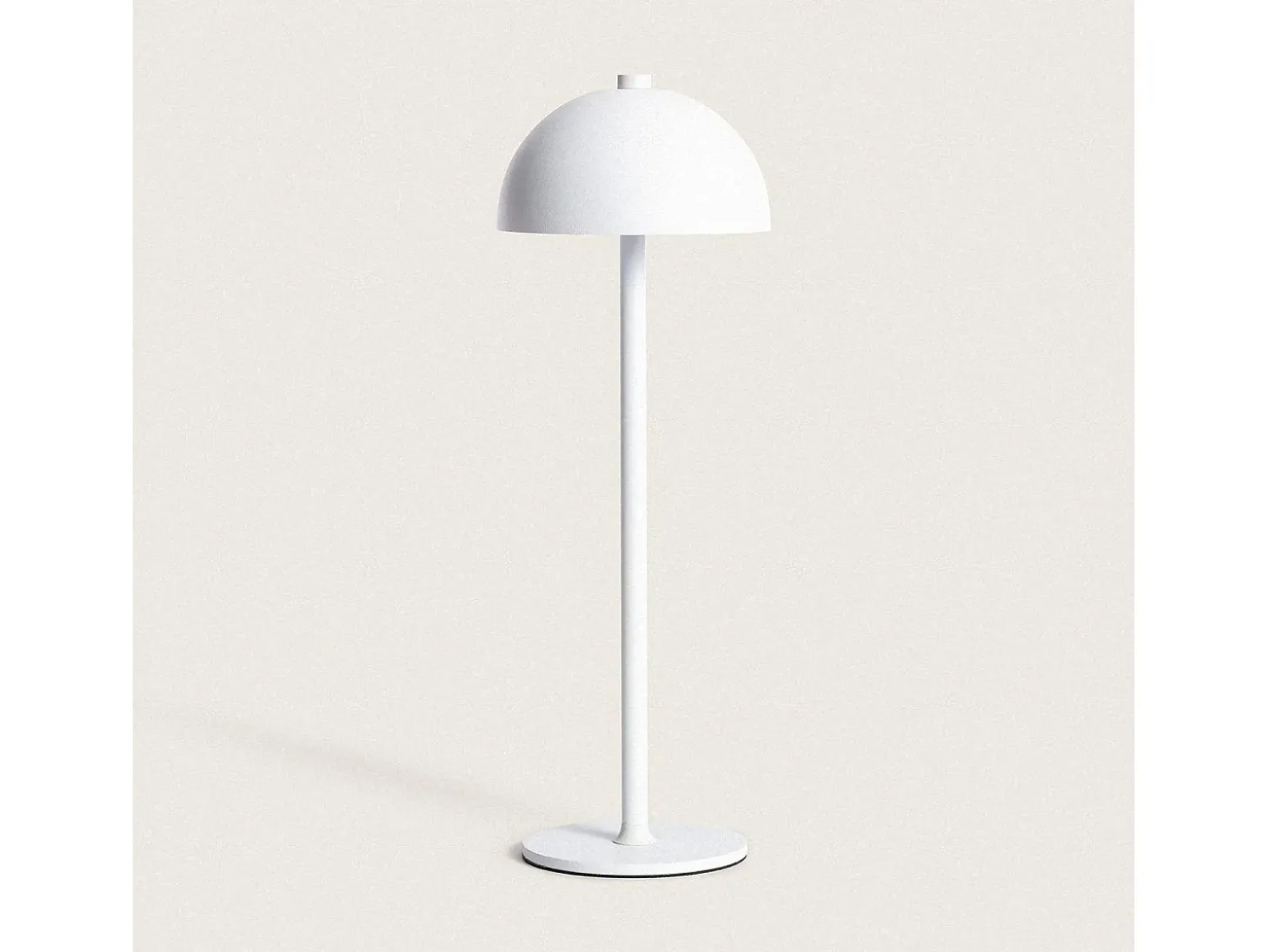 Lámpara de Mesa LED Portátil con Batería USB Recargable Kael Blanco