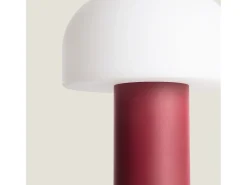 Lámpara de Mesa LED Portátil con Batería USB Recargable Leta Burdeos
