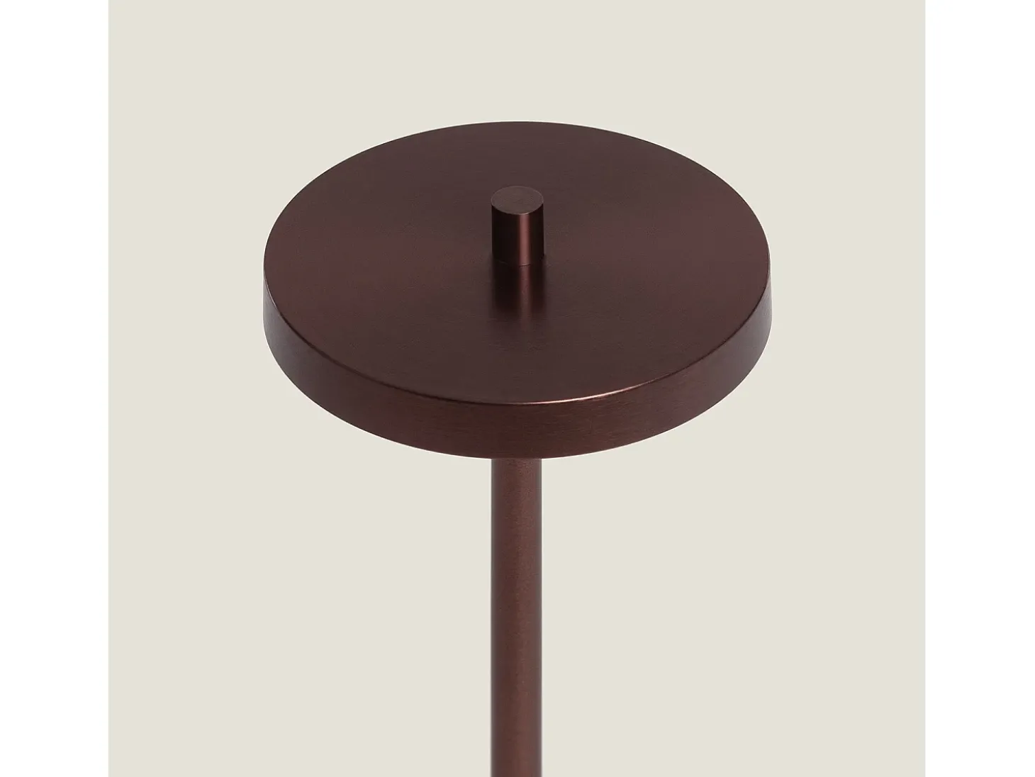 Lámpara de Mesa LED Portátil para Exterior Metal con Batería Recargable Jawania Bronce