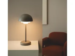 Lámpara de Mesa LED Portátil Exterior con Batería USB Recargable Galdan Topo