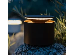 Lámpara de mesa LED portátil y recargable Push Up Corten