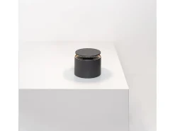 Lámpara de mesa LED portátil y recargable Push Up gris oscuro