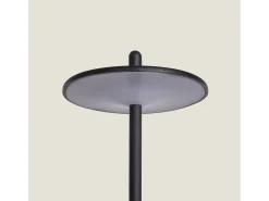 Lámpara de Mesa LED Portátil para Exterior Metal con Batería Recargable Milevani Negro