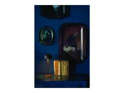 Lámpara de mesa LED recargable y regulable Zafferano CIRCE Corten