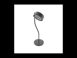 Lámpara de mesa LED recargable y regulable Zafferano SUPER O Black