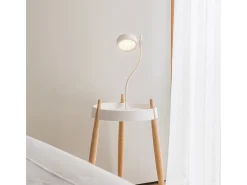 Lámpara de mesa LED recargable y regulable Zafferano SUPER O White