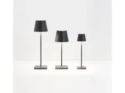 Lámpara de mesa LED recargable y regulable Zafferano - Poldina Pro Micro Ocre - 1,8 W 2200-2700-3000 K
