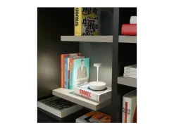 Lámpara de mesa LED Swap mini pro dorada brillante recargable y regulable