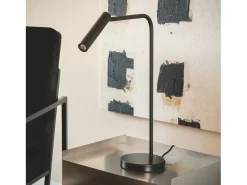 Lámpara de Mesa LED 2.5W Aluminio Gazny Negro Mate