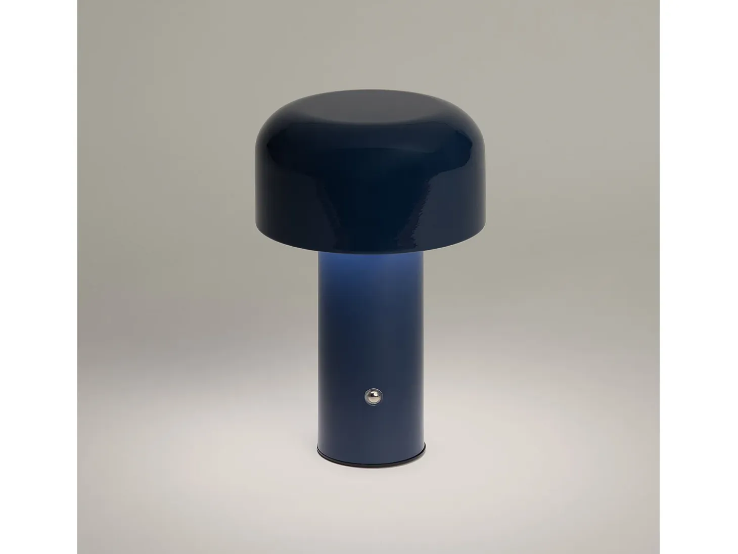Lámpara de Mesa LED 2W Portátil Metal con Batería USB Recargable Zaipi Azul