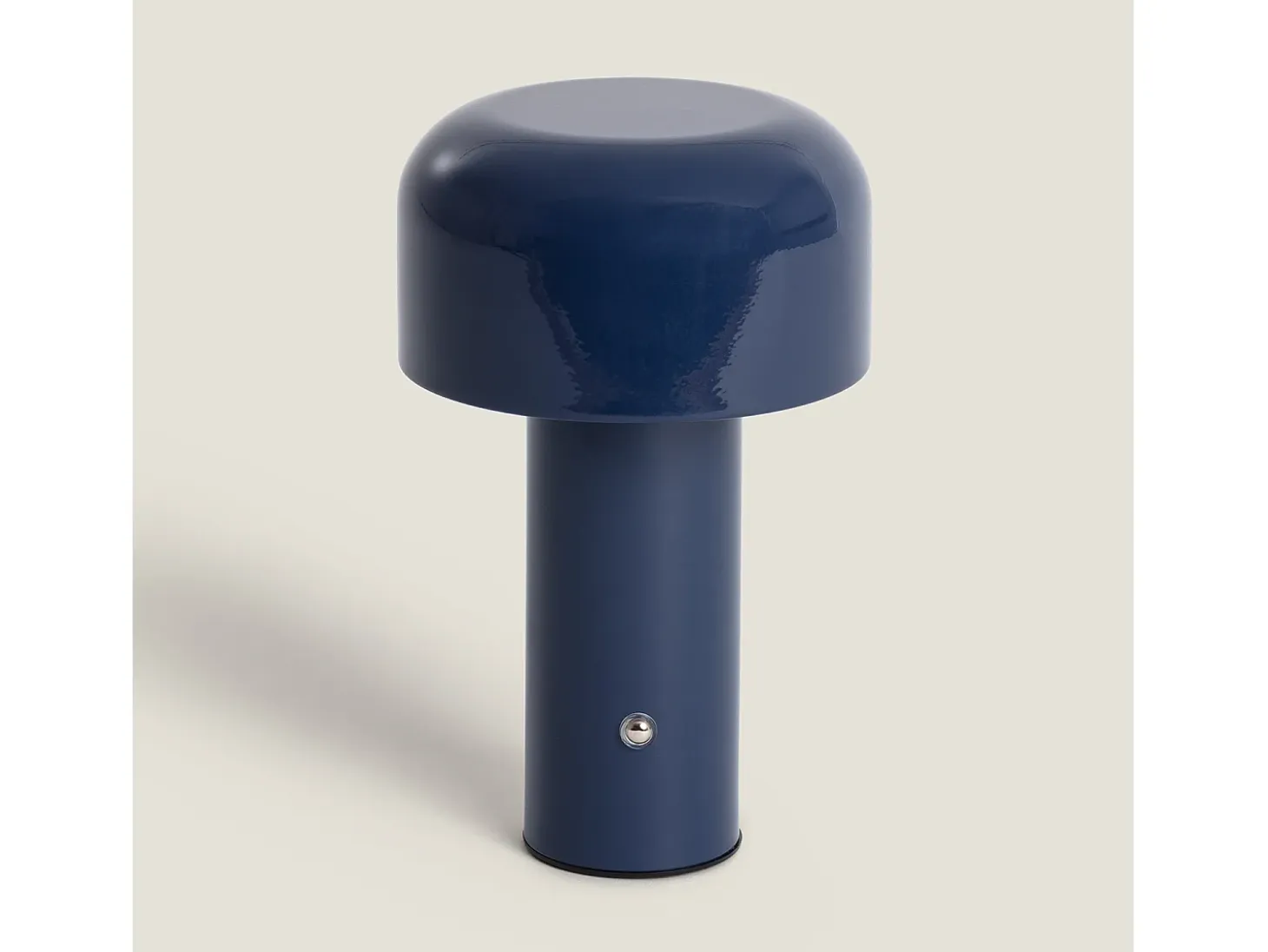 Lámpara de Mesa LED 2W Portátil Metal con Batería USB Recargable Zaipi Azul