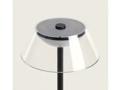 Lámpara de Mesa LED 3W Portátil con Batería USB Recargable Dipley Negro