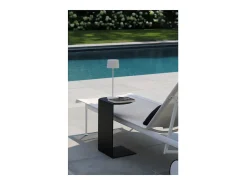 Lámpara de mesa LED Zafferano Olivia Pro Sand recargable y regulable - 2200-2700-3000K 9h a máxima potencia