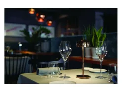 Lámpara de mesa LED Zafferano CIRCE dorada pulida, recargable y regulable