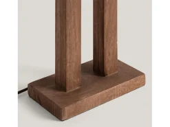 Lámpara de Mesa Madera Abner Natural